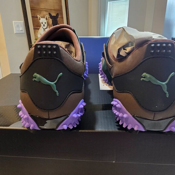 PUMA UR Mostro Communication 401719-03 Haute coffee/PUMA black MENS SIZE 10 NEW - Picture 5 of 13